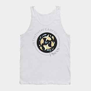 Pisces Zodiac Sign Tank Top